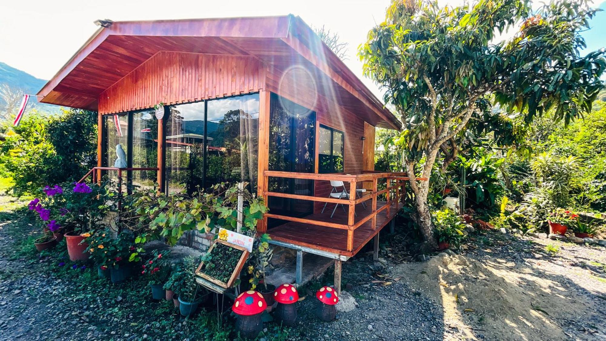 Cozy Woodcabin Santa María Eksteriør bilde