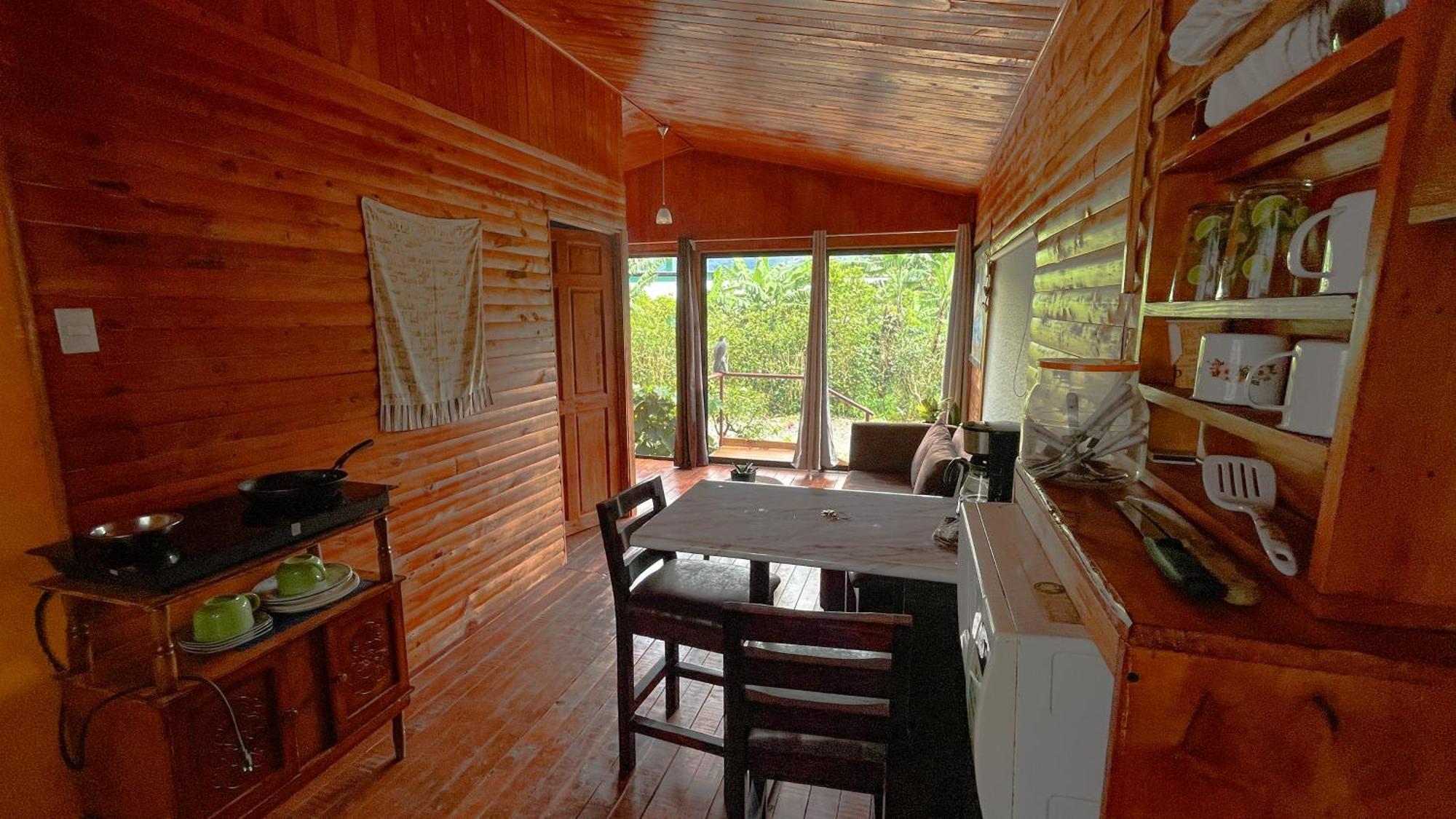 Cozy Woodcabin Santa María Eksteriør bilde